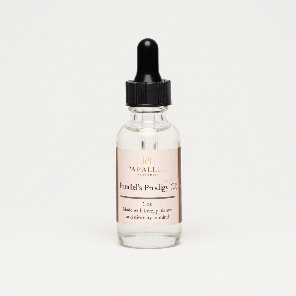 Parallel's Prodigy oil-based unisex fragrance oil by Parallel Fragrances