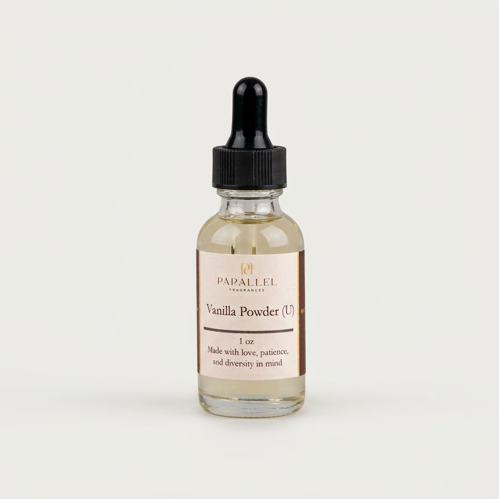Vanilla Powder oil-based unisex fragrance oil by Parallel Fragrances