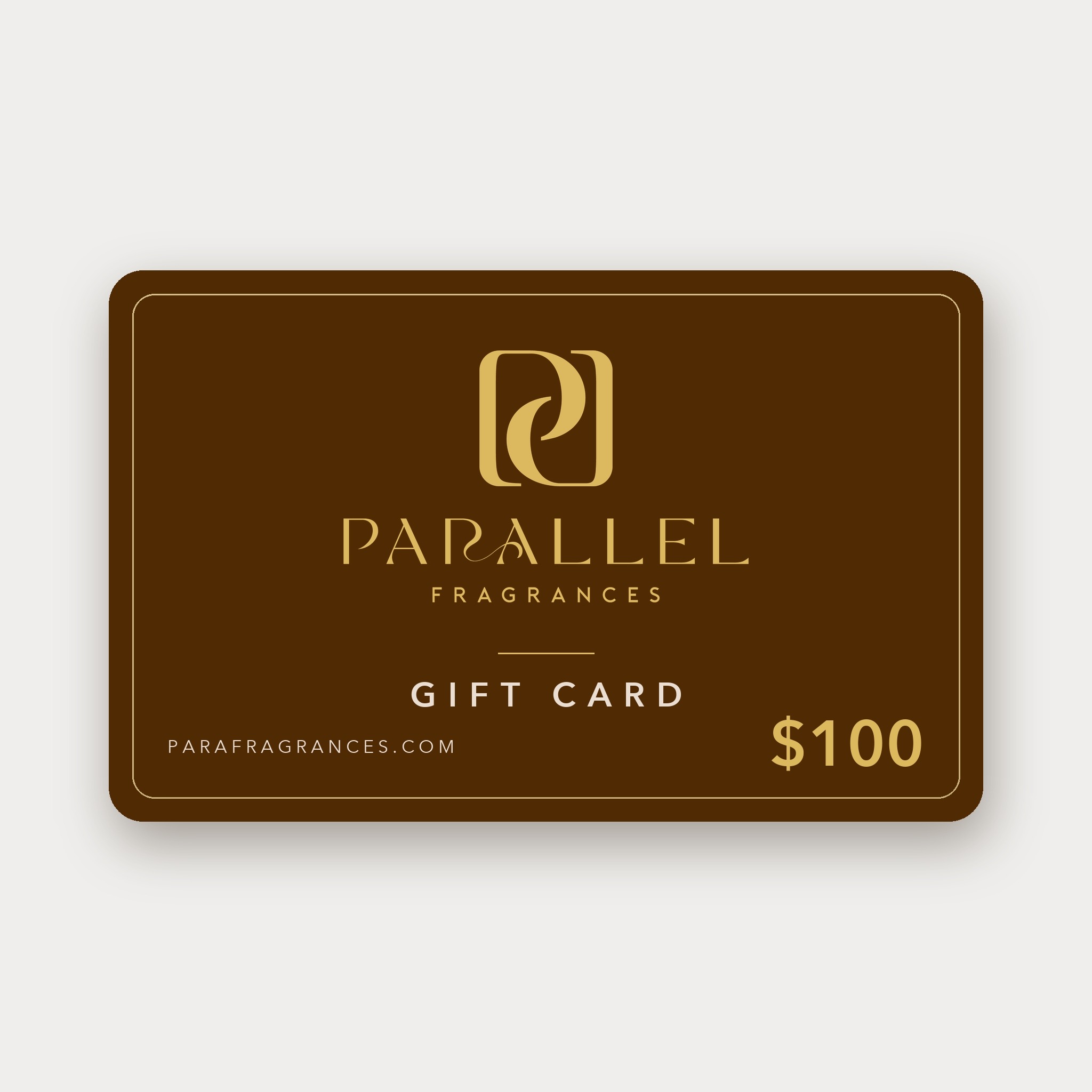 Parallel Fragrances $100 gift card